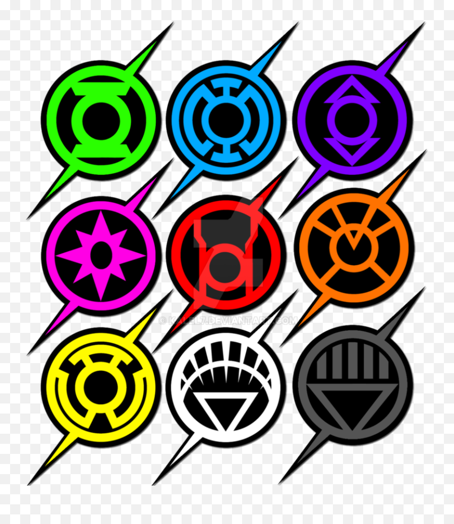 The Flash Lantern Corp Logo Spectrum - Green Lantern Blue Flash Logo Png,The Flash Logo Wallpaper
