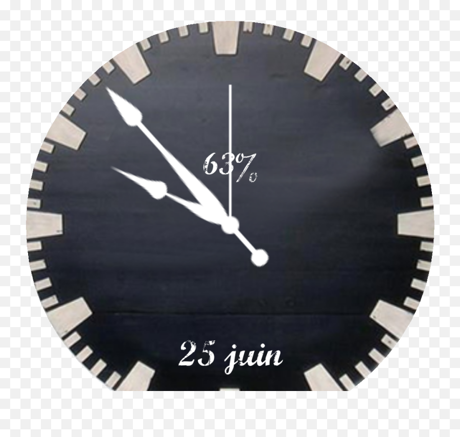 Download Hd Old Clockdark Watch Face Preview Transparent Png - Saw Blade,Watch Face Png