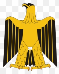 Flag Eagle Symbol Drawing - Iraq Coat Of Arms Vector Png,Eagle Symbol Png