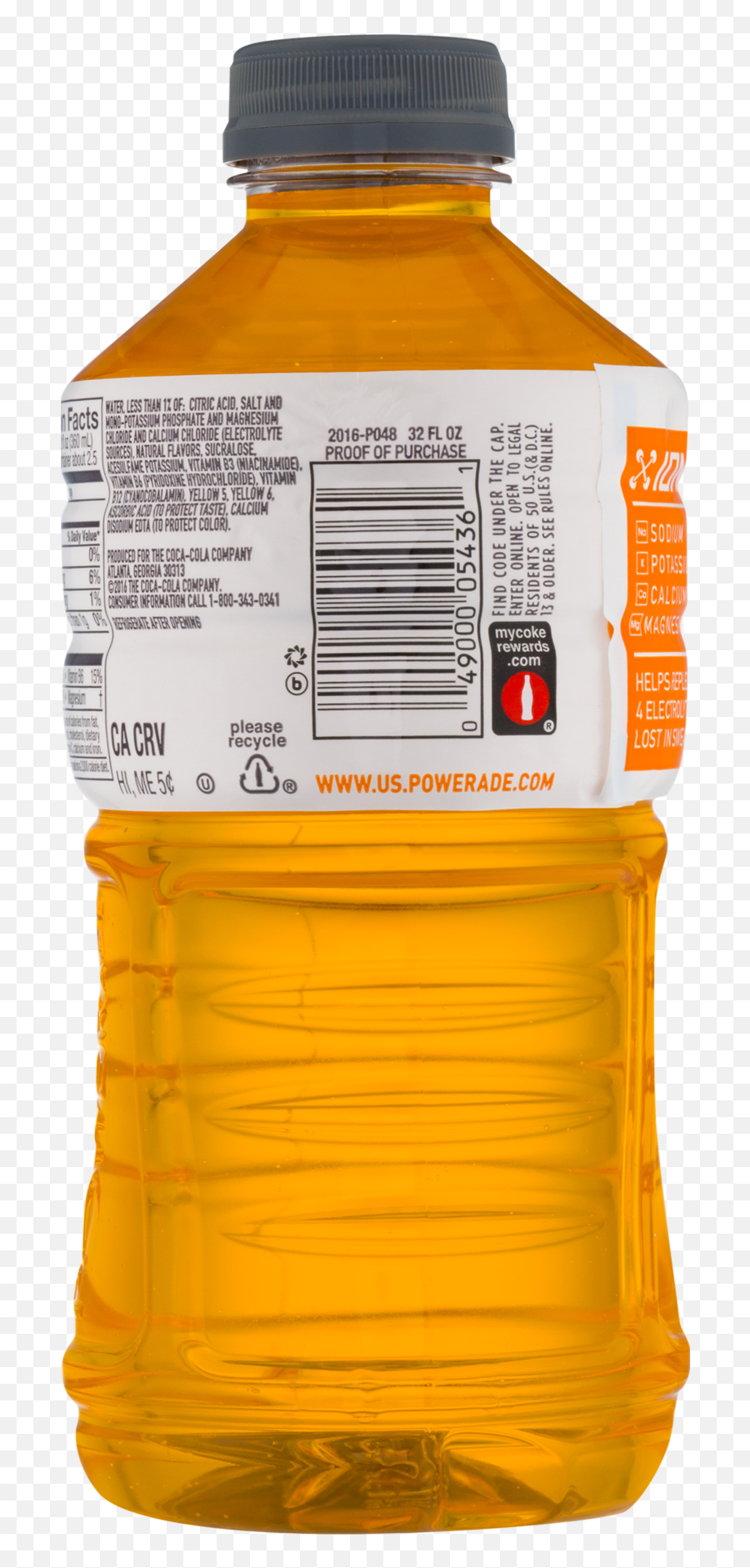 Powerade Label Nutrition Facts - Best Label Ideas 2019 Squash Png,Powerade Logos