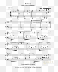 Somnus Ffxv Sheet Music - Music Book Png,Final Fantasy Xv Png