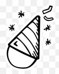 Hat New Year Party Icon Png