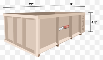 Roll Off Dumpsters - Horizontal Png,Dumpster Transparent