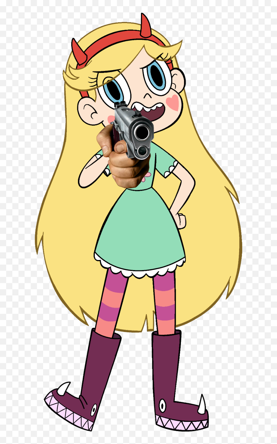 Oh You Try To Hurt My Girlfriend - Girly Png,Star Butterfly Icon