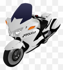 Download Hd Vehicle Clipart Motorbike - Police Motorcycle Police Motorcycle Png,Motorcycle Clipart Png