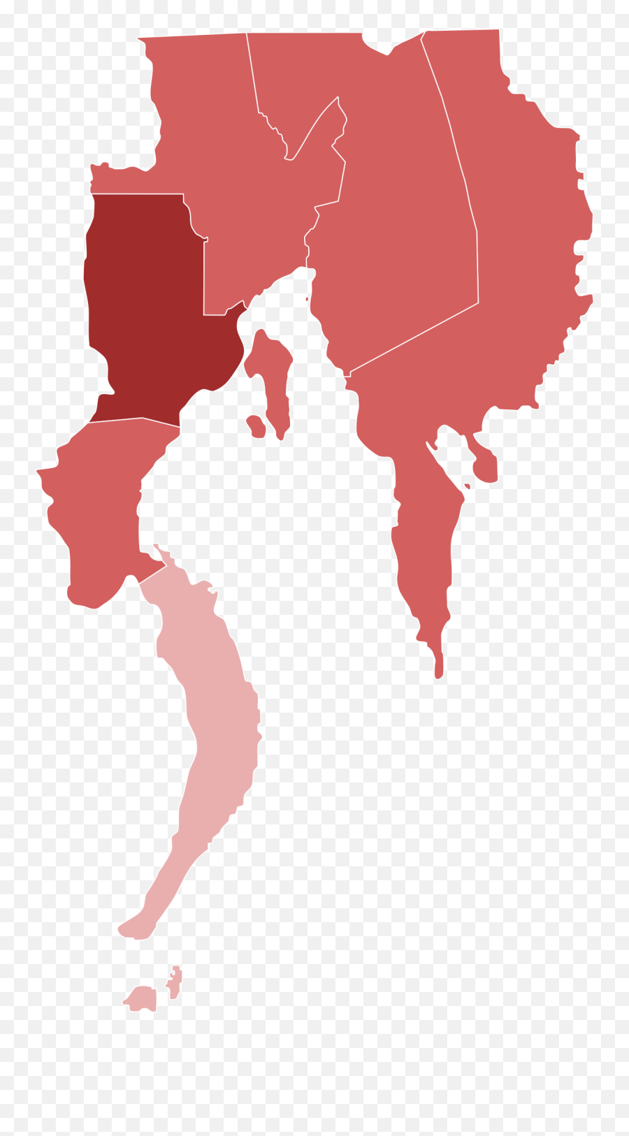 Covid - Davao Region Vector Map Png,Map Cluster Icon