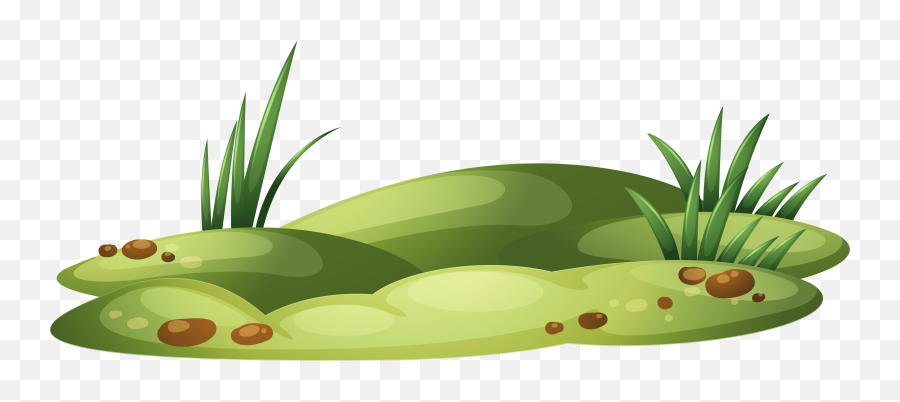 Patch With Grass Transparent Clipart - Patch Of Grass Clipart Png,Grass Clipart Transparent