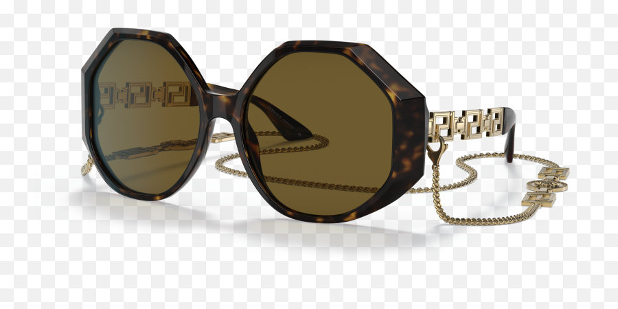 Versace Ve4395 59 Brown Classic Png Icon
