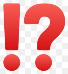 Exclamation Question Mark Icon - Emoji And png