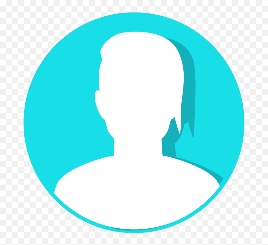 Teal Person Icon - Hair Design Png,Botanical Garden Icon