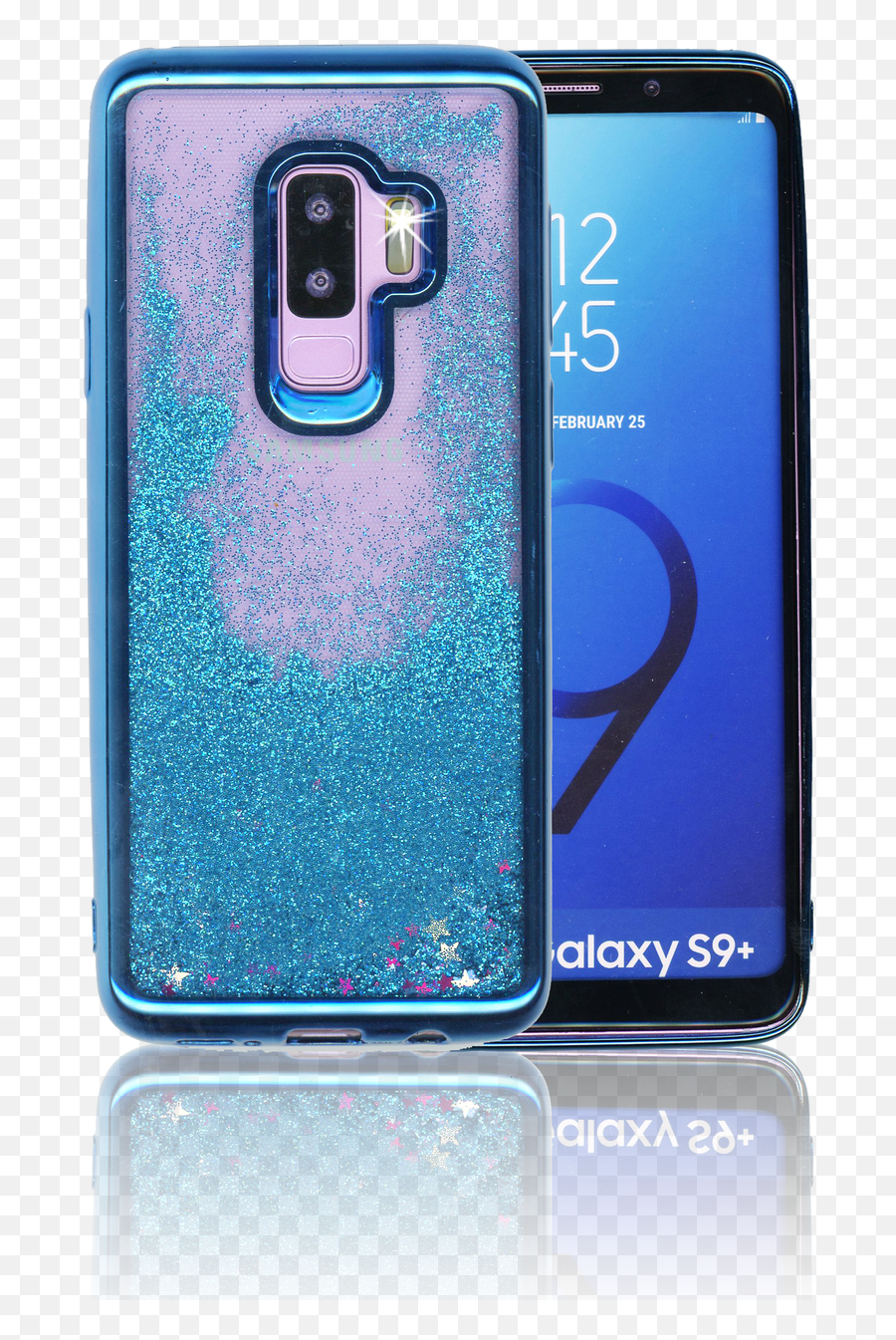 Samsung Galaxy S9 Plus Mm Electroplated Water Glitter Case - Mobile Phone Case Png,Pop Icon Tracfone