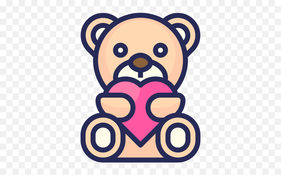 Valentine Teddy Bear Love Valentines Romantic Gift - Osos Dibujos De San Valentin Png,Teddy Bear Icon