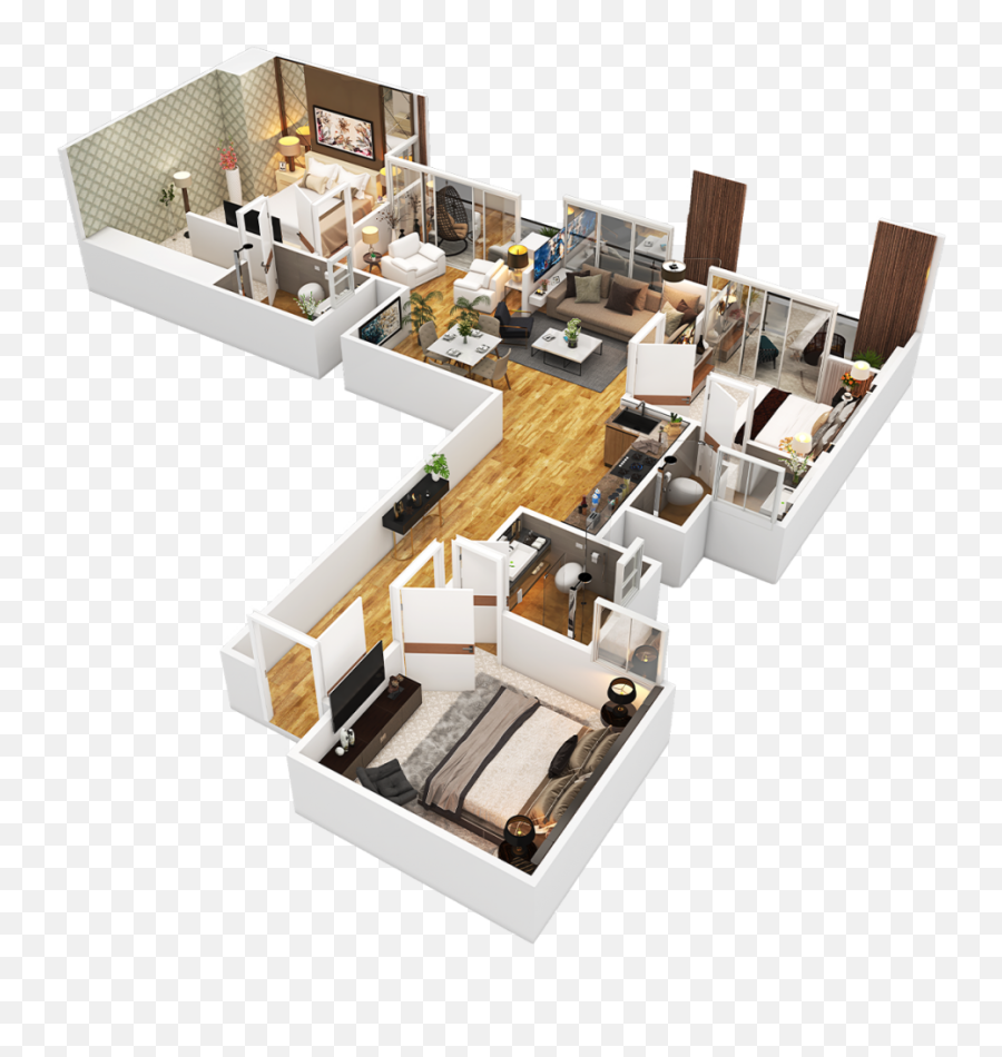 3 Bed Apartment - Capital Icon Mall U0026 Residency Vertical Png,Aradia Icon