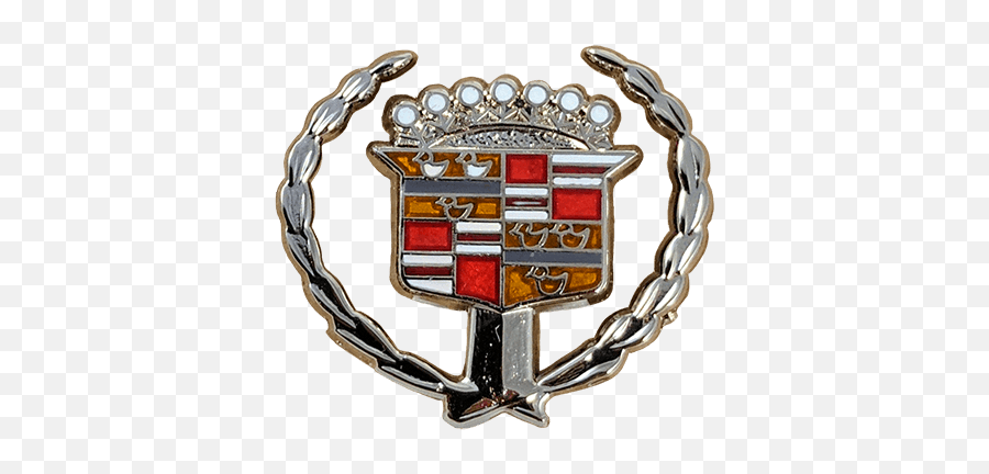 Vintage Cadillac Pin - Emblem Png,Cadillac Logo Png