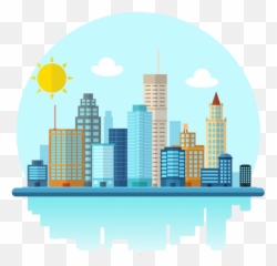 Fire Alarm Bms U0026 Smart Building Automatcoin - City Vector Png