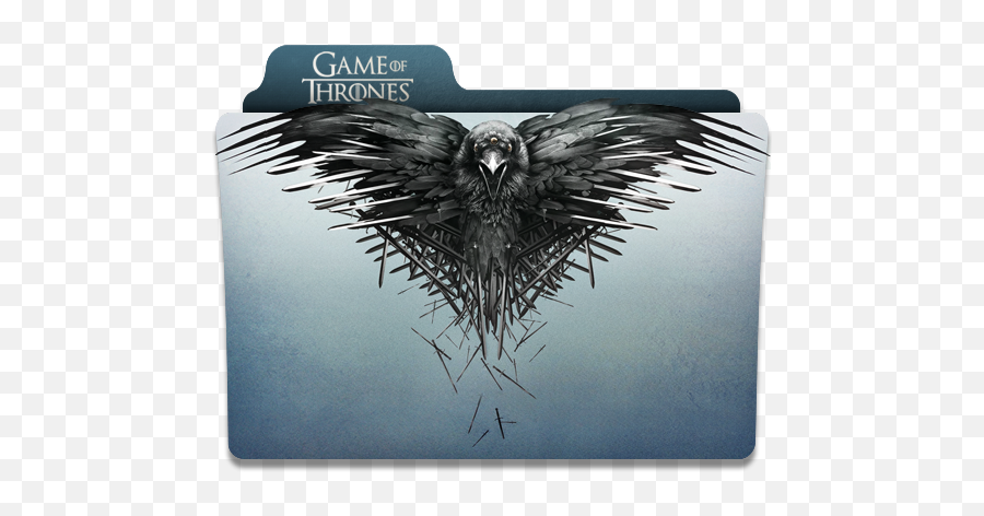 Game Of Thrones Folder Raven Free Icon - Iconiconscom Game Of Thrones S4 Poster Png,Download Icon Folder Game