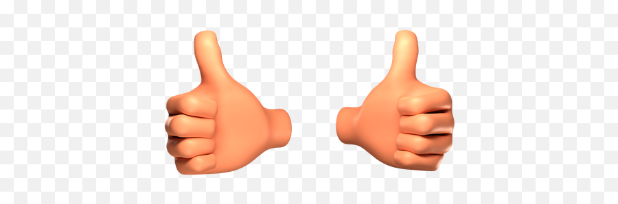 Thumbs Up 3d Illustrations Designs Images Vectors Hd Graphics - Sign Language Png,Small Thumbs Up Icon