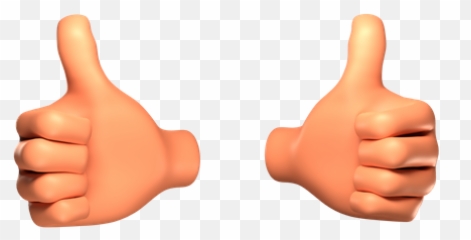 Thumbs Up 3d Illustrations Designs Images Vectors Hd Graphics - Sign Language png
