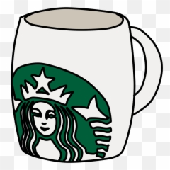 Starbucks Starbuckscoffee Cup Starbukscup Niebieskoka - Transparent Coffee Png