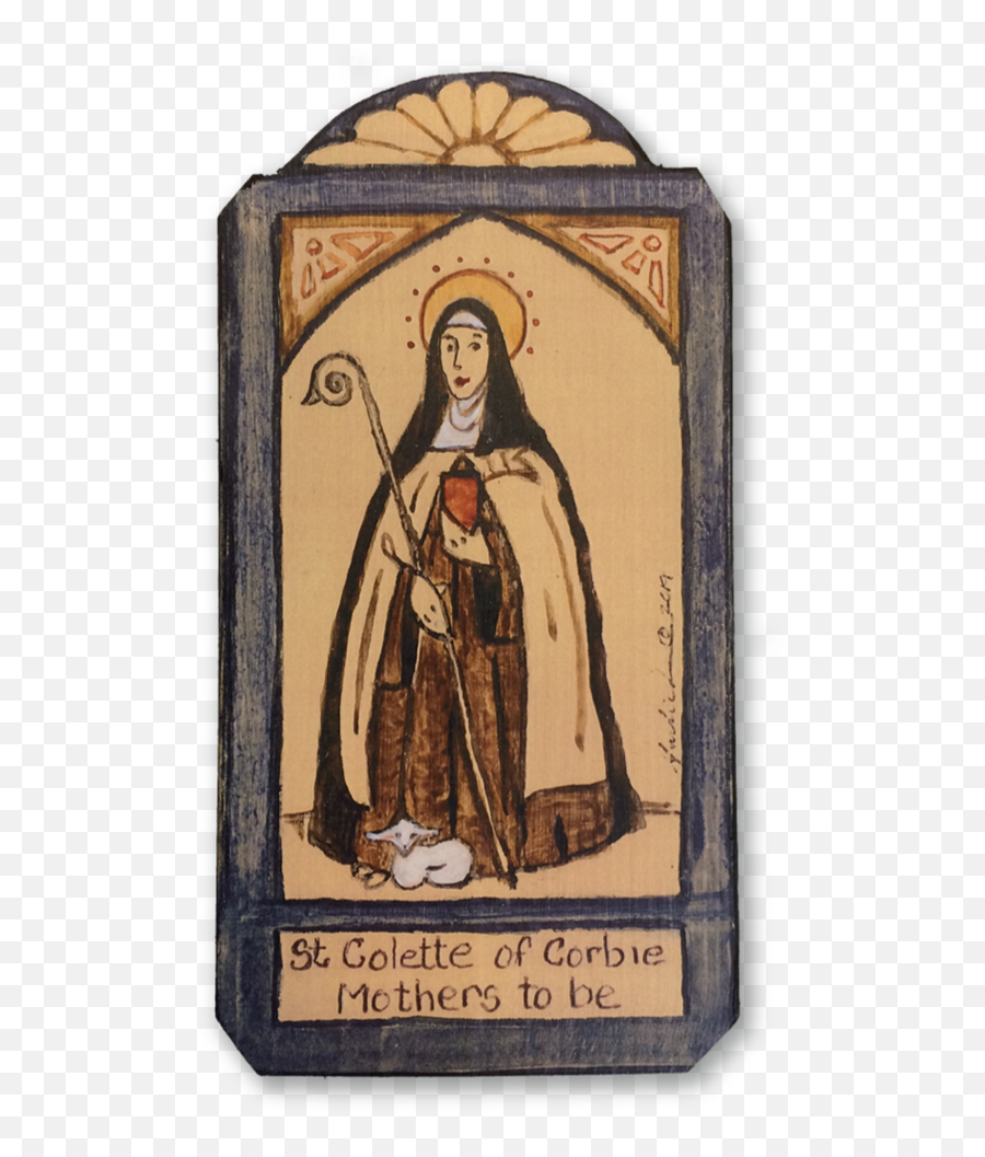 For Home U2013 Lynn Garlick Retablos - Colette Of Corbie Png,St.brigid Icon