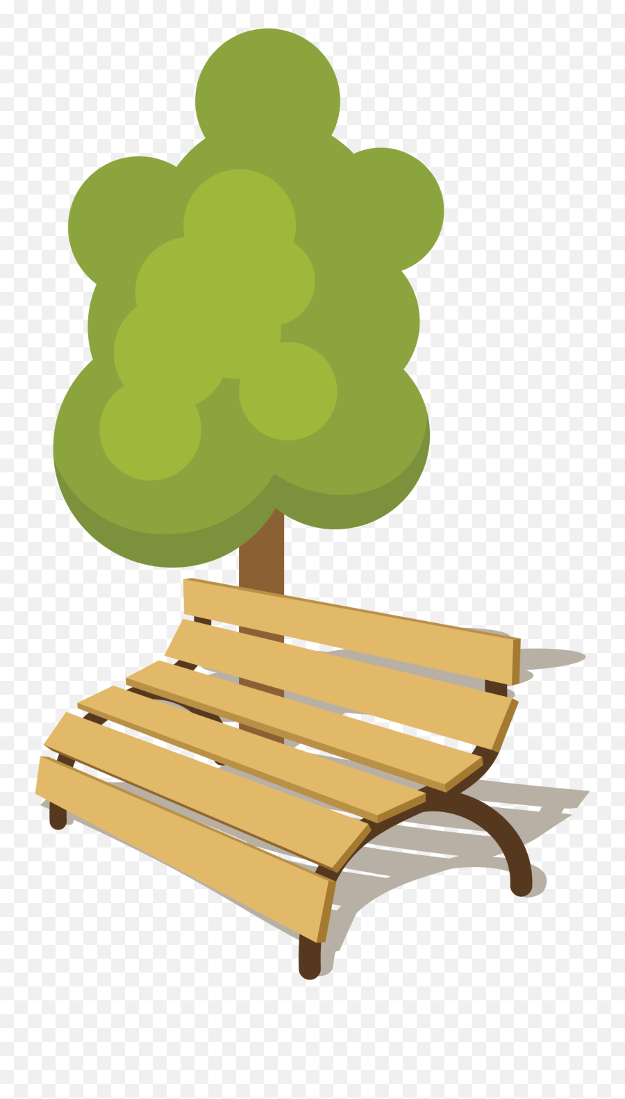 Park Clipart Outdoor - Bench In The Park Clipart Png,Park Bench Png
