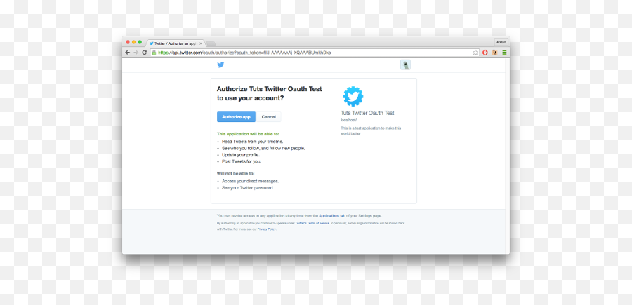 How To Authenticate Users With Twitter Oauth 20 Png Icon Decorator