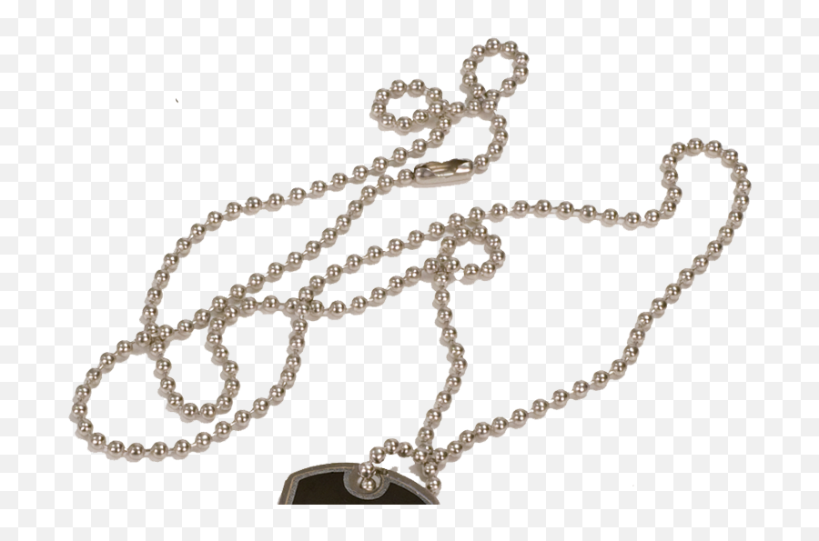 Metal Neck Chain For Dog Tags - Dog Tag Png,Dog Tags Png