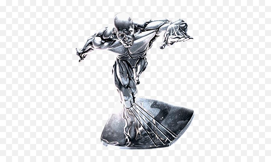 Silver Surfer Png 1 Image - Silver Surfer Transparent Background,Silver Surfer Png