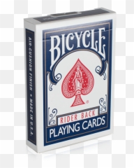 Bicycle Rider Back Playing Cards - Art of png