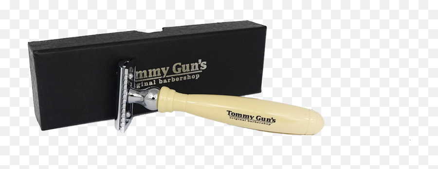 Tommy Guns Safety Razor Ivory De - Masonry Tool Png,Tommy Gun Png