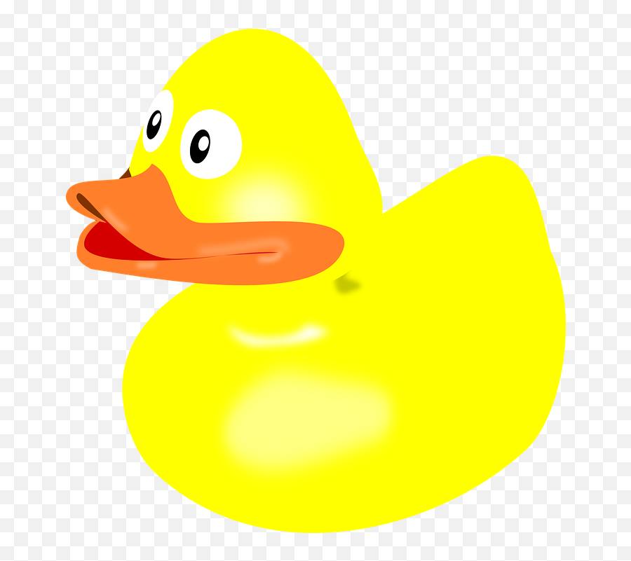 Bath Duck Floating - Free Vector Graphic On Pixabay Yellow Duck Clipart Png,Rubber Duck Png