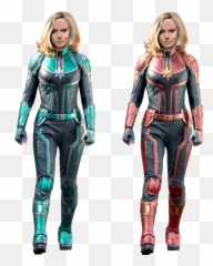 Download Mcu Captain Marvel - Carol Danvers Miles Morales Costume png