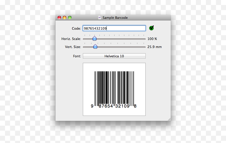 Download A Upc - A Bar Code Application For Mac Os X Barcode Parental Advisory Png,Upc Code Png