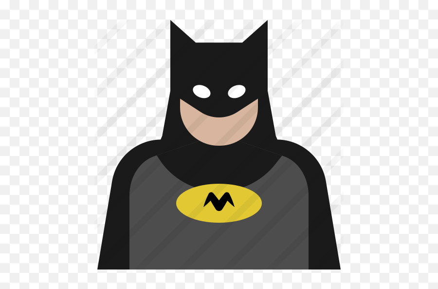 Batman - Free User Icons Cartoon Of People Heroes Png,Batman Mask Transparent Background