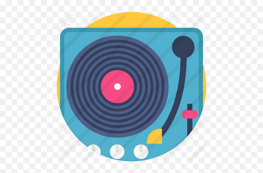Record Player - Circle Png,Record Player Png