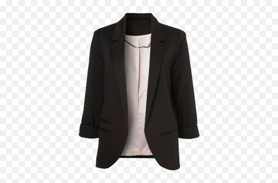 Kaban Blazer Clothing Coat Dress - Black Boyfriend Jacket Womens Png,Coat Png