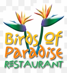 Birds Of Paradise Restaurant - Bird Of Paradise Png,Bird Logos