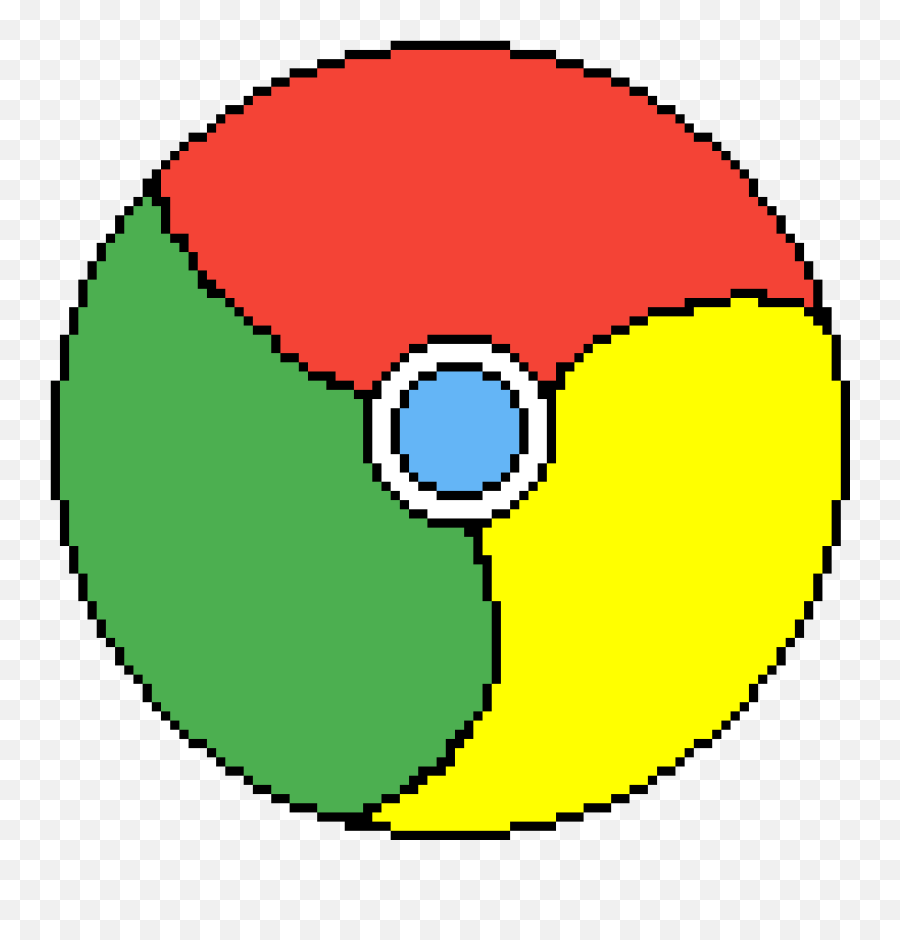 Pixilart - Google Chrome Logo By Gamegazooks Geometry Dash Difficulty Gif Png,Chrome Logo