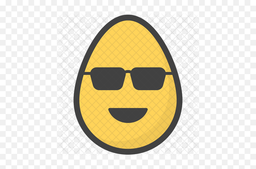 Egg Emoji Icon Of Colored Outline Style - Smiley Png,Egg Emoji Png