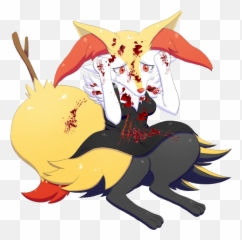 Shit - Braixen Crying Png,Shit Png