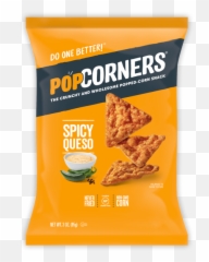 Spicy Queso Corn Chips - Wildfyr Popcorners Spicy Queso Chips Png,Queso Png