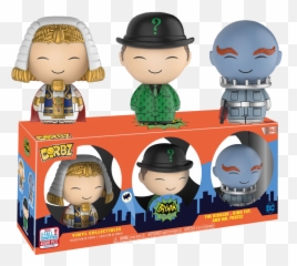 Dorbz 3 - Pack 1966 Batman King Tut Bookworm U0026 Mr Freeze Fall Con 2017 1966 Batman Mr Freeze Png,King Tut Png