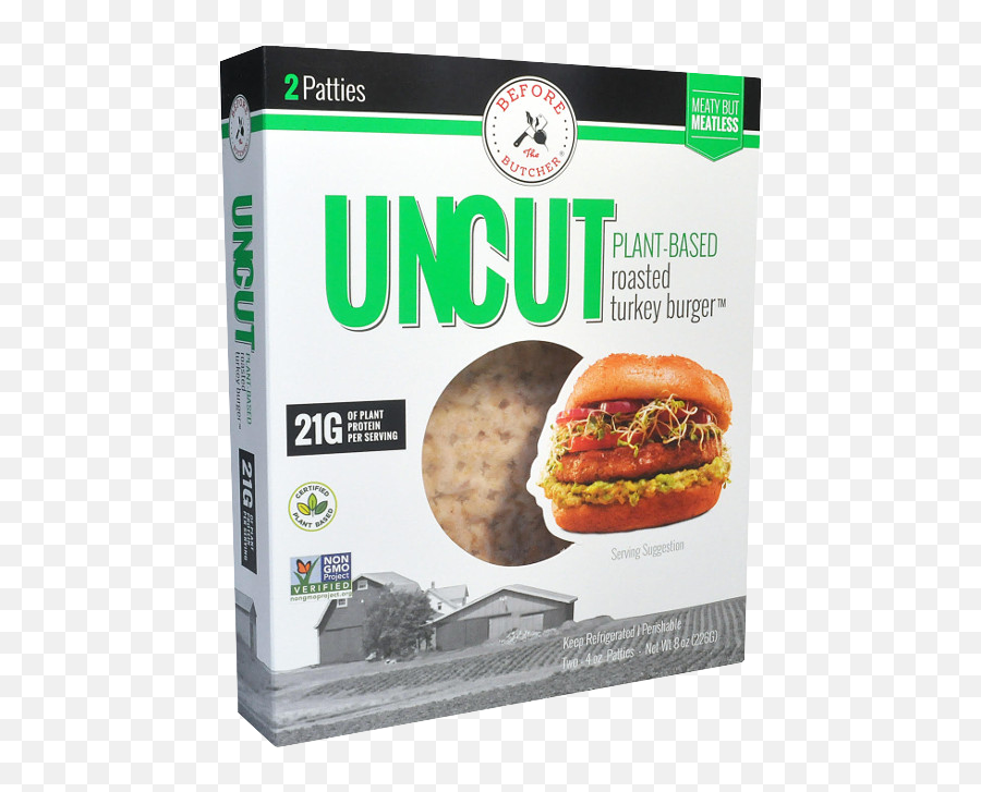 Before The Butcher U2013 Plant Based Meat Products - Uncut Plant Based Turkey Burger Review Png,Burgers Png