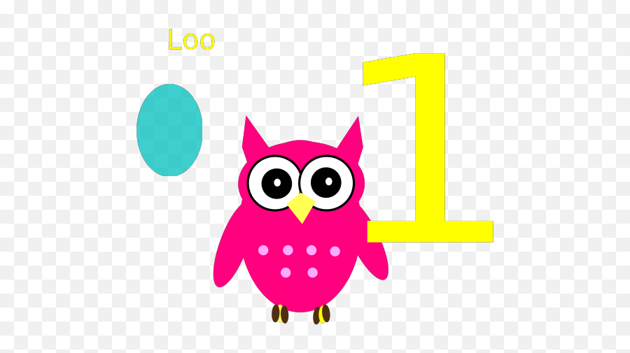Owl 1st Birthday Png Svg Clip Art For Web - Download Clip Clip Art,1st Png