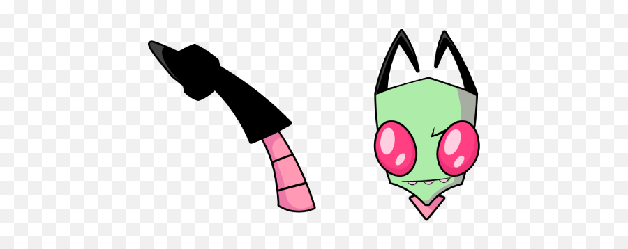 Invader Zim Cursor U2013 Custom Browser Extension - Invader Zim Cursor Png,Invader Zim Png