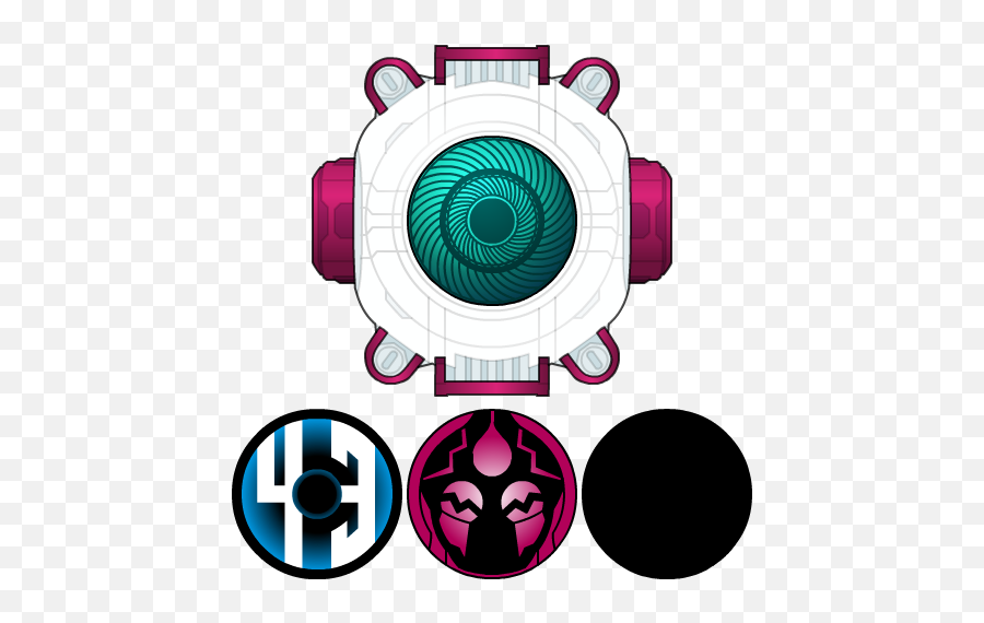 Tesla Ghost Eyecon - Kamen Rider Ghost Eyecon Template Png,Kamen Rider Ghost Logo