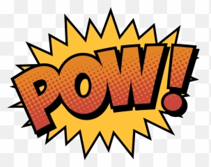 Transparent Pow Logo Clipart - Cartoon Pow Png,Pow Transparent