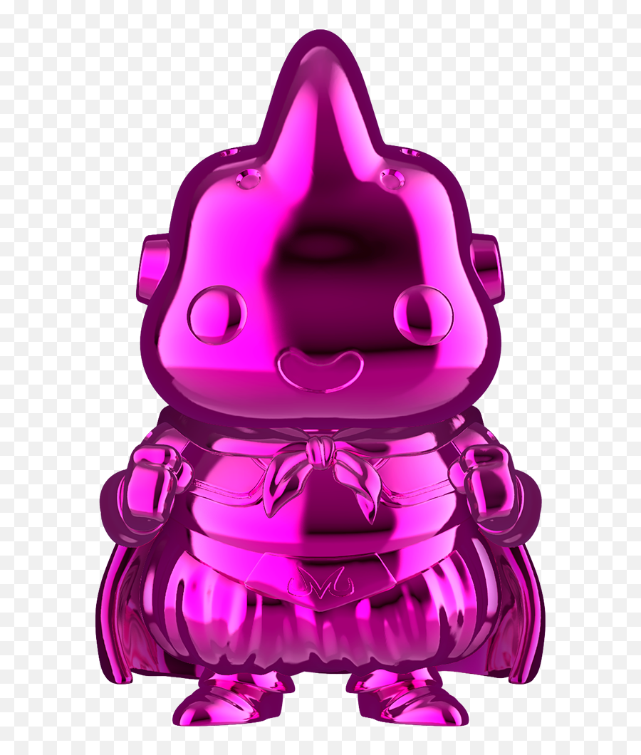 Majin Buu Pink Chrome - Dragon Ball Z Funko Majin Buu Chrome Png,Majin Buu Png