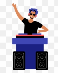 Dj Clipart - Output Device Png,Dj Transparent