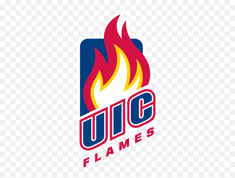 Uic Flames University Of Illinois - Uic Flames Logo Png,College Of Charleston Logos